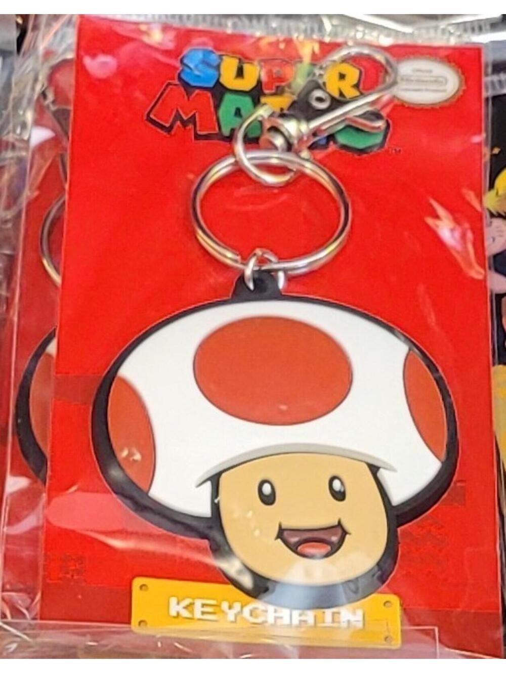 Toad Keychain - Official Licensed Product - Mario Themed